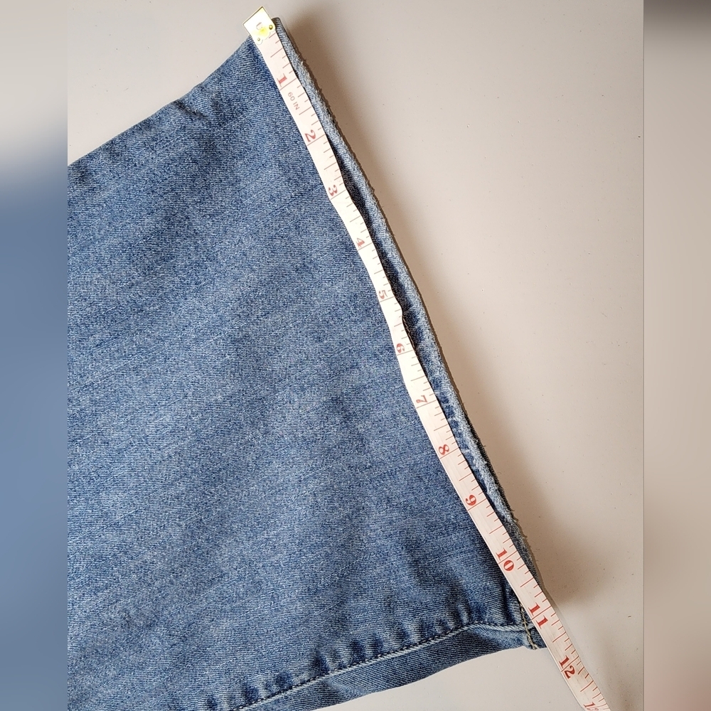 FRAME Le Easy Flare Light Wash High Rise Stretch Jeans Size 33 - Picture 9 of 11
